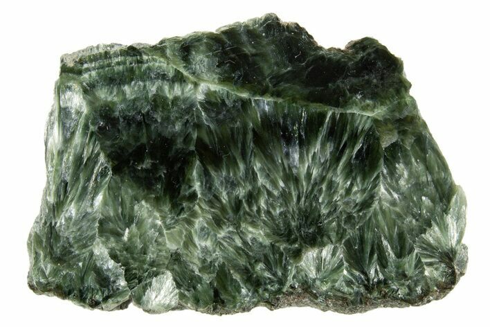 Polished Seraphinite Slab - Korshunovkiy Mine, Siberia #317744